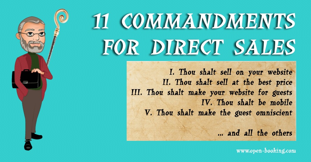 11 Commandments for direct bookings
